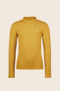 Like Flo rib longsleeve Eef mosterd (F508-5400-430)